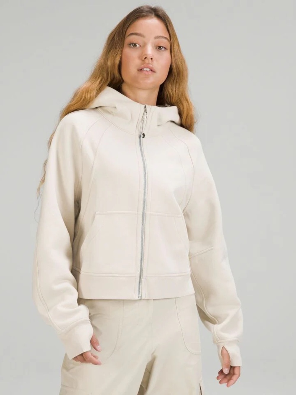 Scuba Oversized Full Zip Hoodie